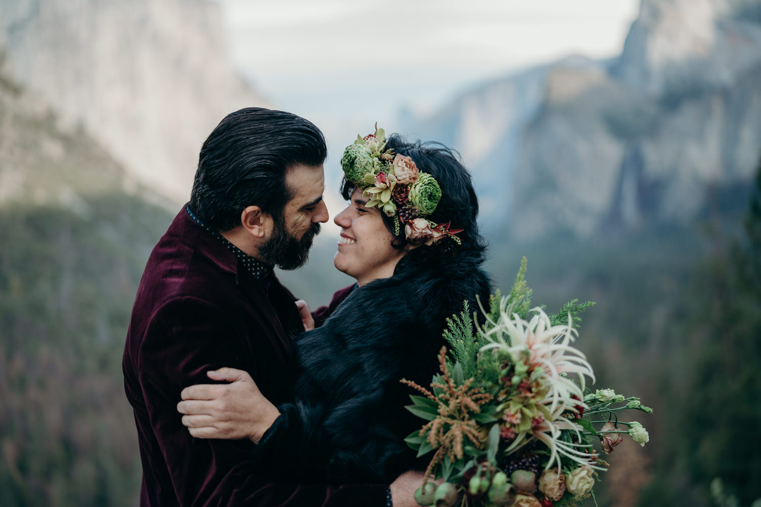 yosemite engagement session