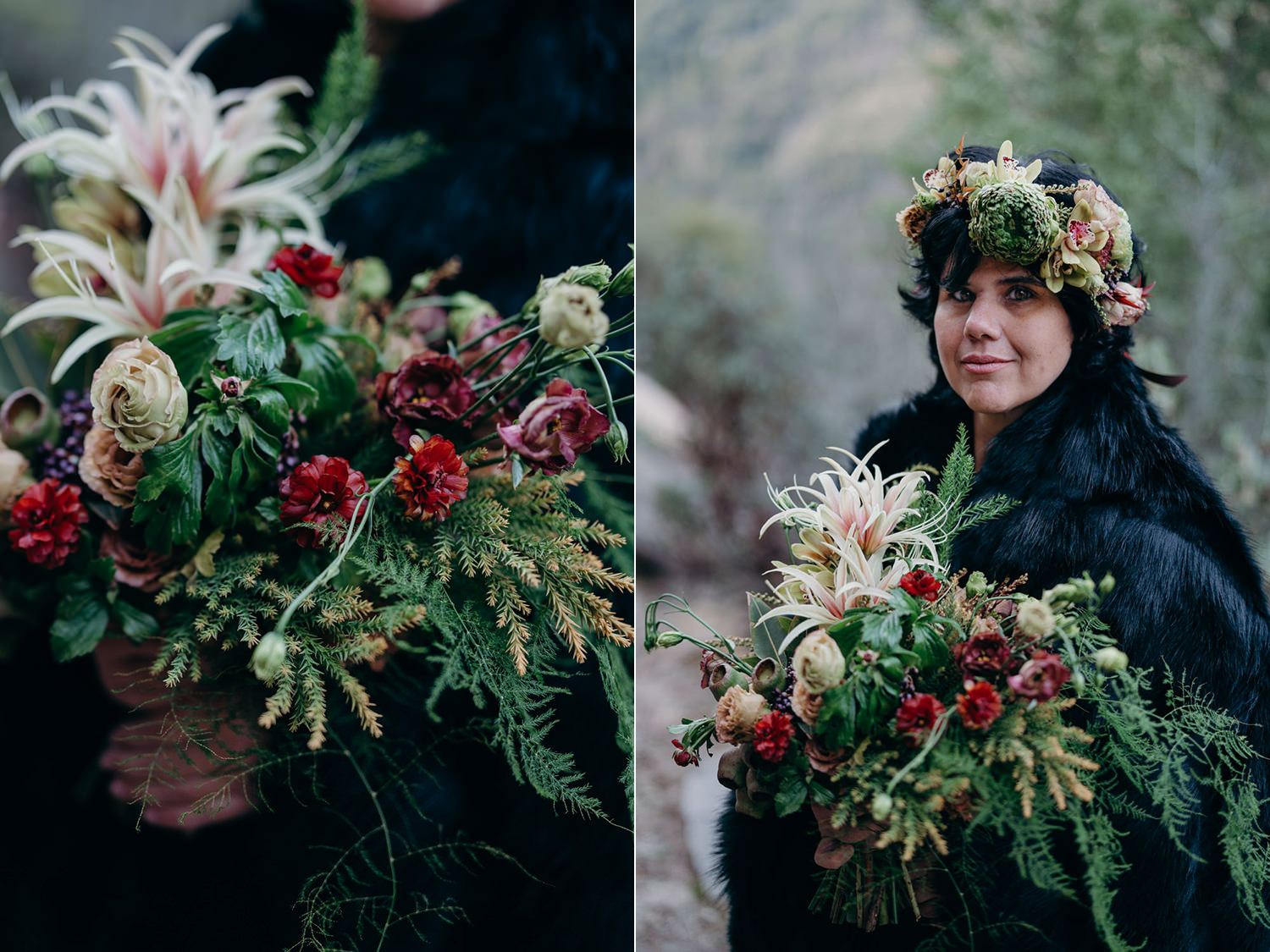 yosemite bride flowers