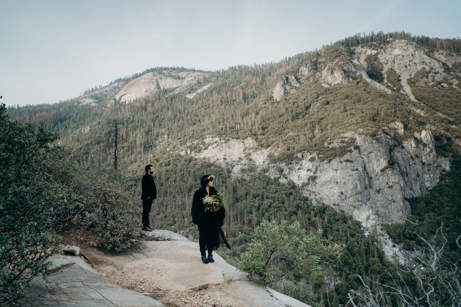 couple yosemite valley